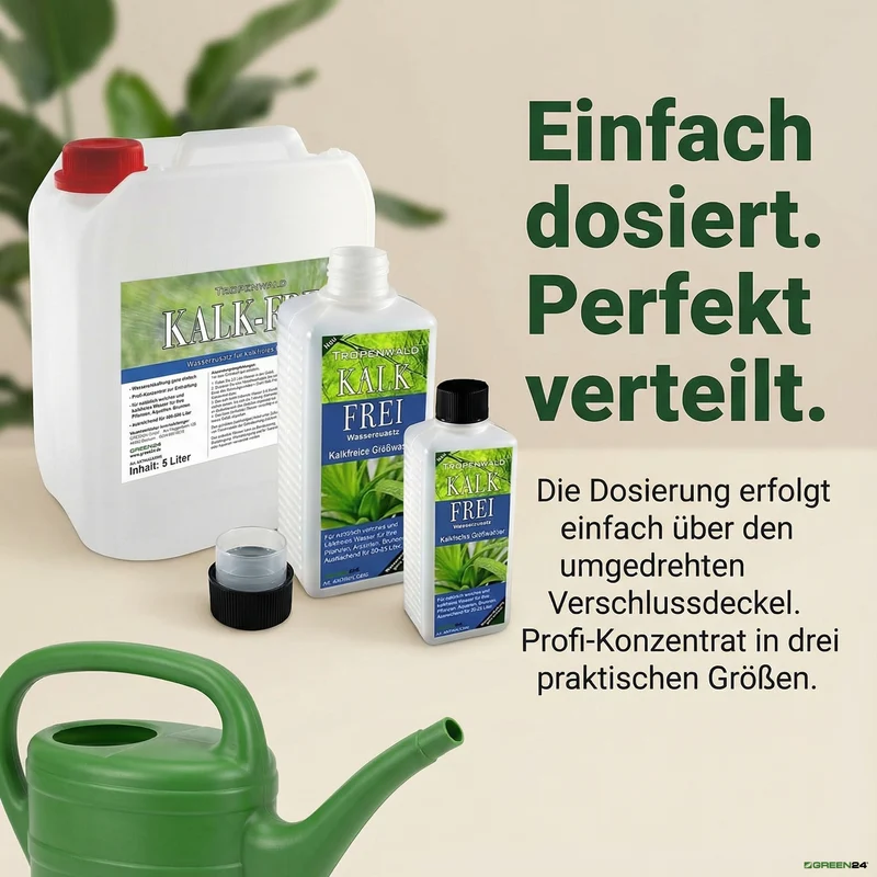 Kalk-Frei – Anti-Kalk-Konzentrat für Gießwasser