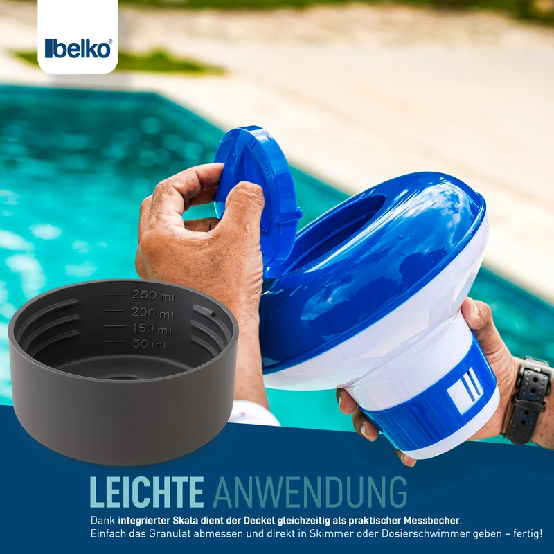 Belko® Chlorgranulat – Schnelllösliches Poolchlor für Pool & Whirlpool