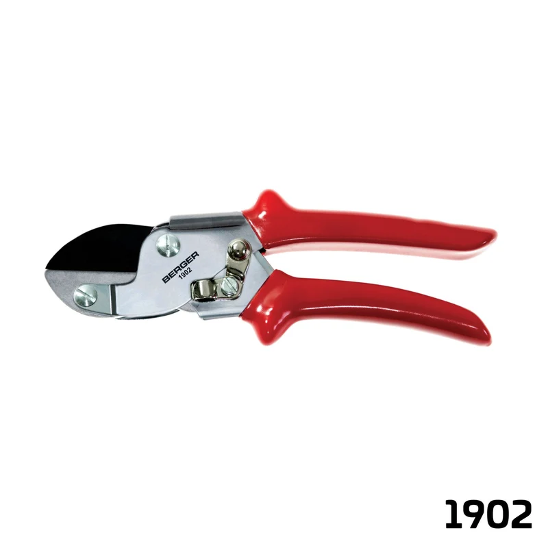 BERGER 1902 Amboss-Gartenschere