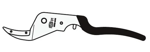 FELCO 31/2 Griff ohne Amboss