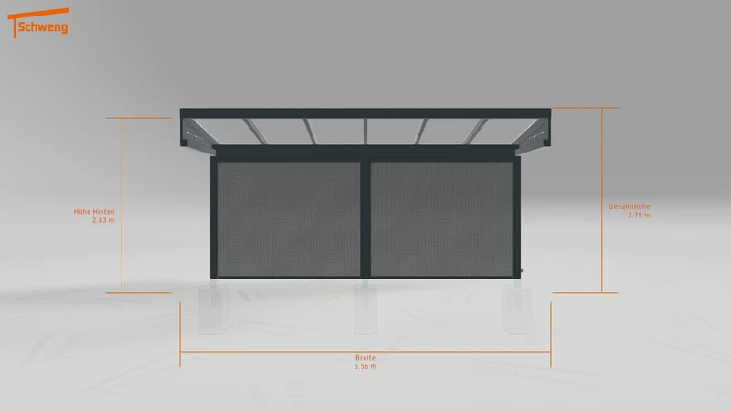 #AT Schweng Terrassenüberdachung S400 (ID k2jx4j)