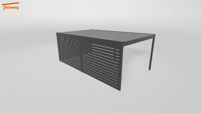 #DE Schweng Flachdachcarport C600+ (ID jj85bm) #MTG