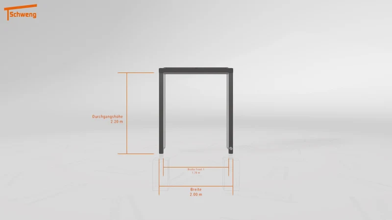 #DE Schweng Terrassenüberdachung S350 (ID 85pwkq)