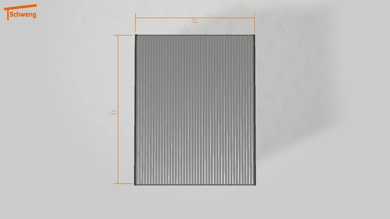 #DE Schweng Flachdachcarport C600+ (ID 2q8rwr)