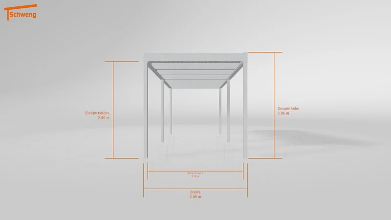 #DE Schweng Flachdachcarport C600 (ID k2rvdj) #MTG