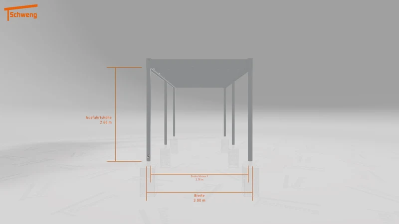 #DE Schweng Flachdachcarport C600 (ID k2rvdj) #MTG