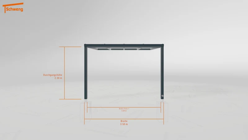 #AT Schweng Terrassenüberdachung S350 (ID x75zq8)