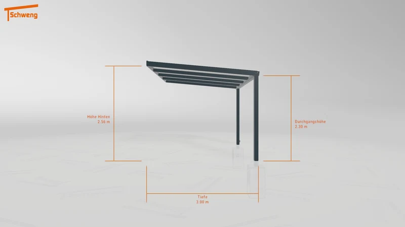 #AT Schweng Terrassenüberdachung S350 (ID x75zq8)