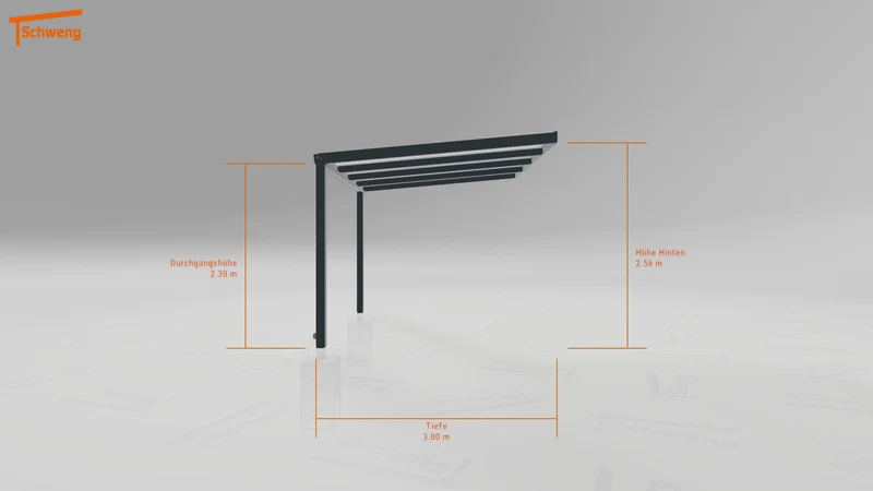 #AT Schweng Terrassenüberdachung S350 (ID x75zq8)