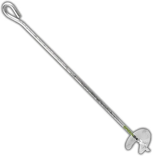 Erdanker aus verzinktem Stahl – 40 oder 80 cm