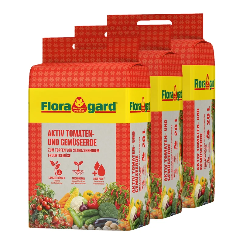Floragard Aktiv Tomaten- und Gemüseerde