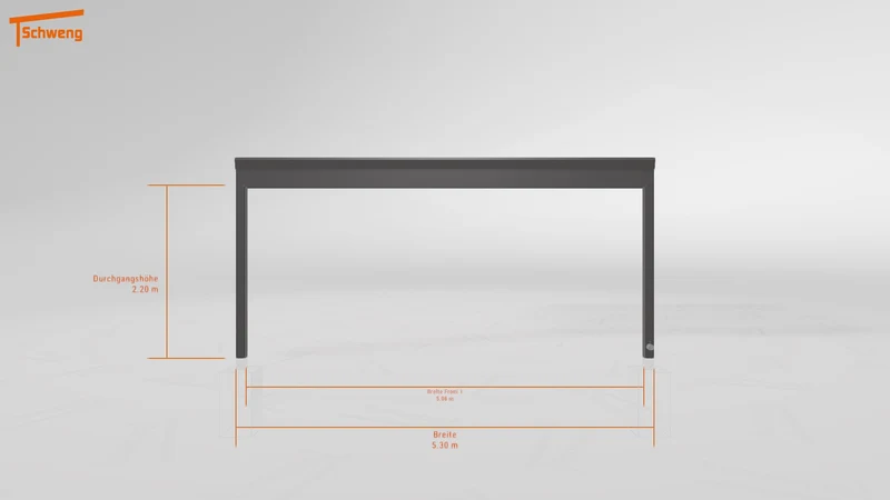 #AT Schweng Pultdachcarport S400 (ID mj2z95)