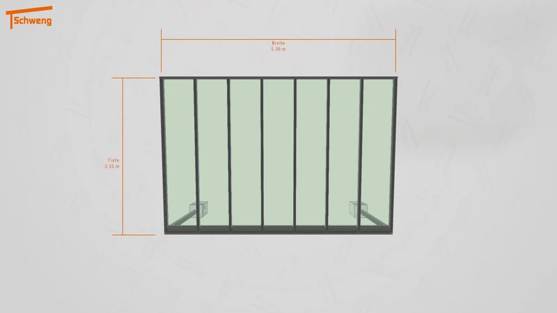 #AT Schweng Pultdachcarport S350 (ID 77b8jp)