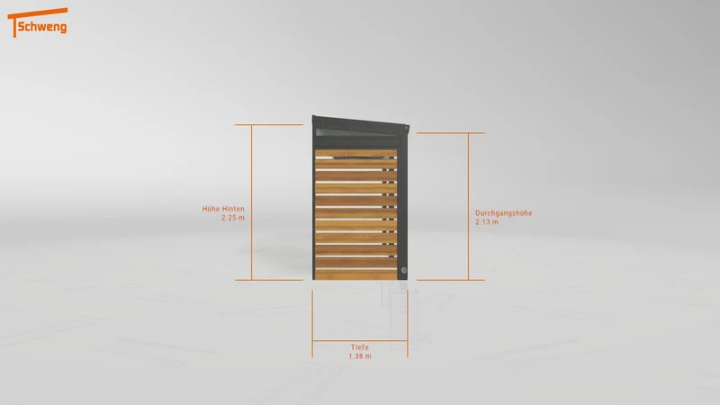 #DE Schweng Terrassenüberdachung S350 (ID dvnpny)