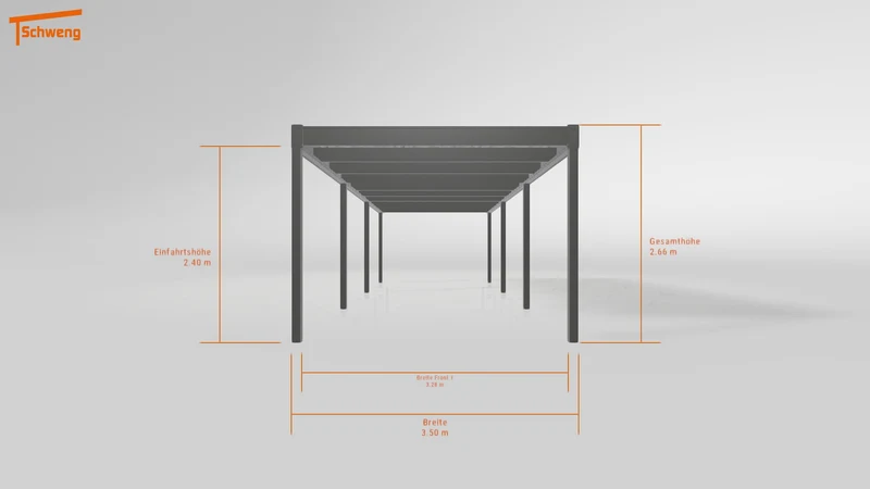#AT Schweng Flachdachcarport C600 (ID 9wvmk7)