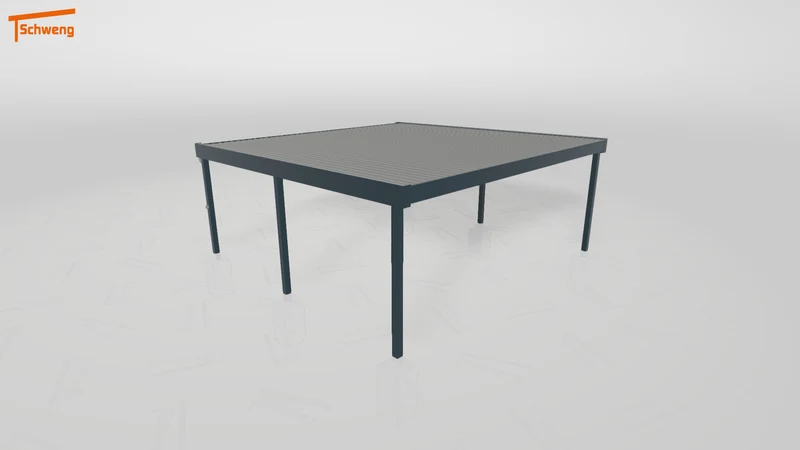 #DE Schweng Flachdachcarport C600 (ID mj2zx5) #MTG