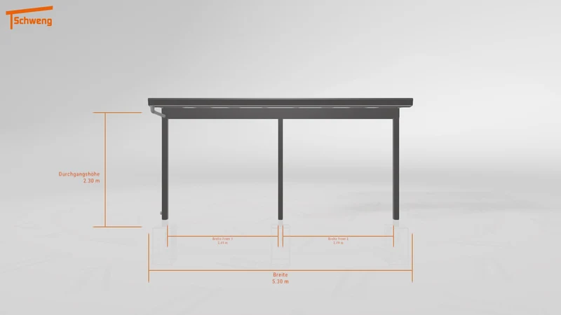 #DE Schweng Terrassenüberdachung S400 (ID dvnp4y)