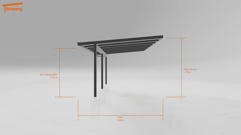 #DE Schweng Terrassenüberdachung S400 (ID dvnp4y)