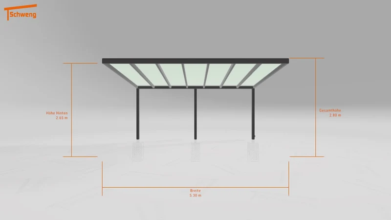 #AT Schweng Terrassenüberdachung S400 (ID qdvrx4)