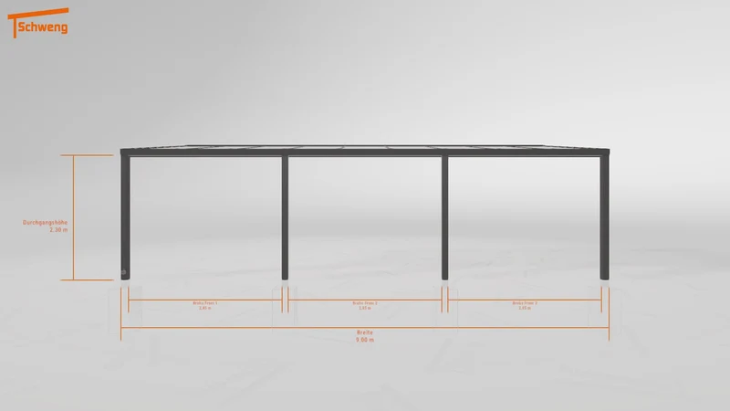#DE Schweng Pultdachcarport S350 (ID n54vw5) #MTG