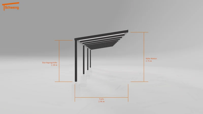 #DE Schweng Pultdachcarport S350 (ID n54vw5) #MTG