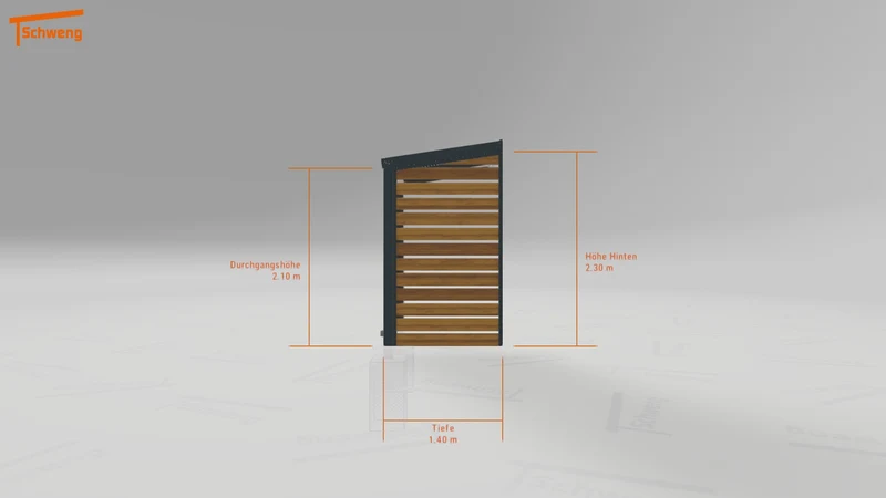#AT Schweng Terrassenüberdachung S350 (ID g7pd9n)
