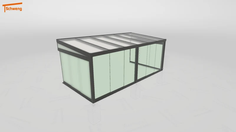 #DE Schweng Terrassenüberdachung S400 (ID n54vq5)