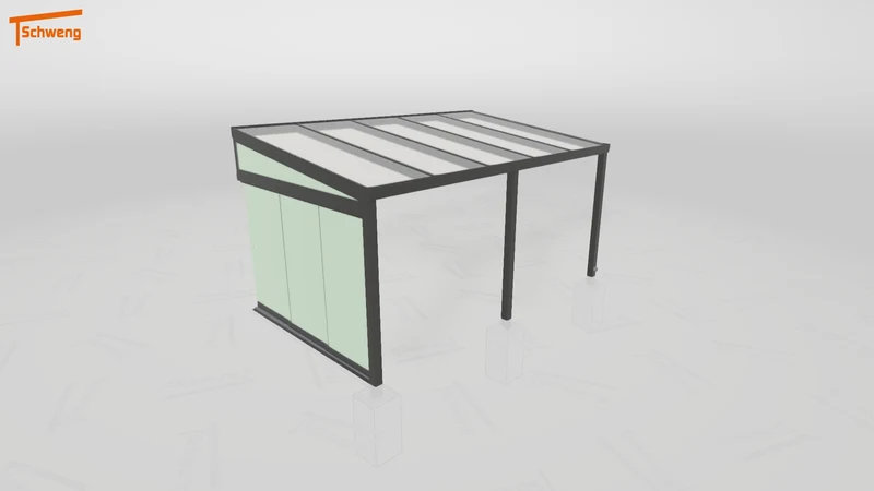 #DE Schweng Terrassenüberdachung S400 (ID v478y3)