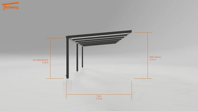 #DE Schweng Terrassenüberdachung S350 (ID bkpwv5)