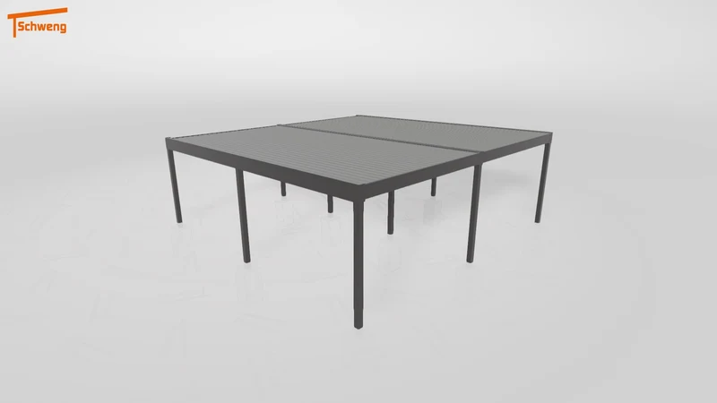 #DE Schweng Flachdachcarport C600+ (ID x78mbn)