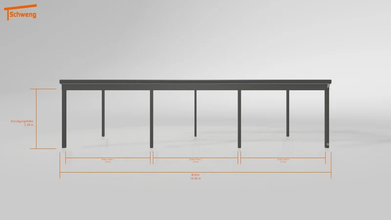 #DE Schweng Pultdachcarport S400 (ID pbpkxv)