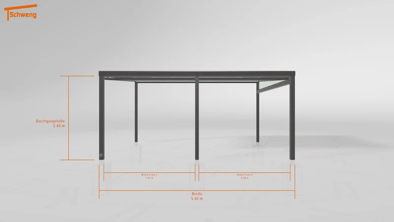 #DE Schweng Terrassenüberdachung S400 (ID jj858m)