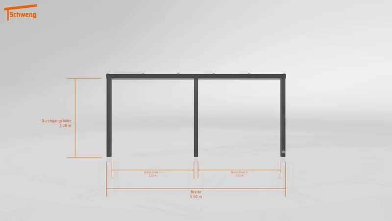 #DE Schweng Pultdachcarport S350 (ID mj2zr8) #MTG