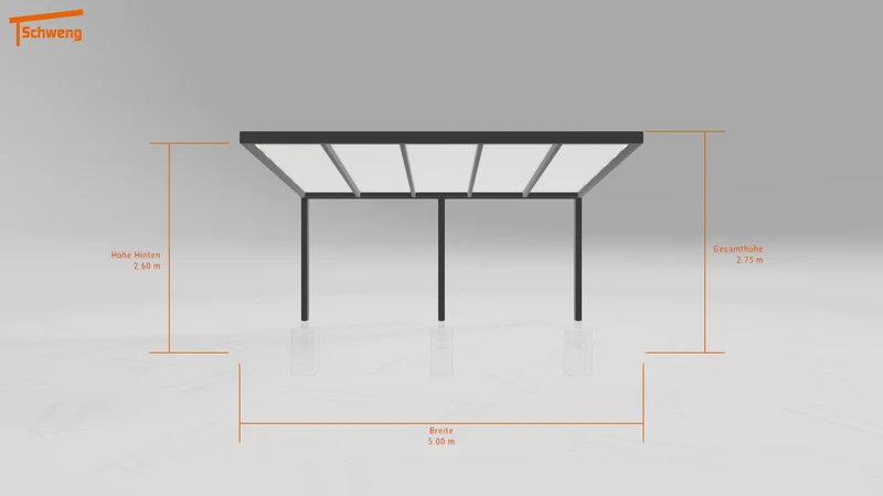 #DE Schweng Pultdachcarport S350 (ID mj2zr8) #MTG