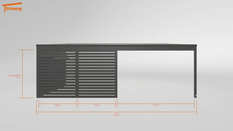 #DE Schweng Pultdachcarport S400 (ID 42wdvy) #MTG