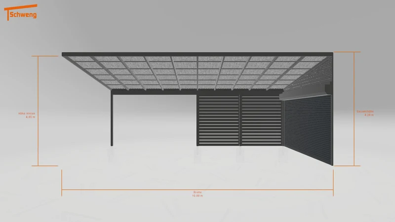 #DE Schweng Pultdachcarport S400 (ID 42wdvy) #MTG