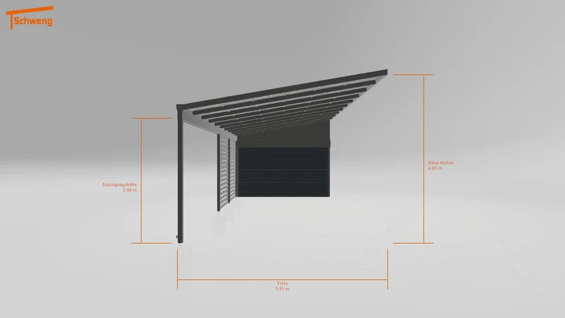 #DE Schweng Pultdachcarport S400 (ID 42wdvy) #MTG