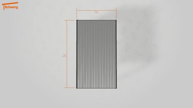 #DE Schweng Flachdachcarport C600 (ID g7543p) #MTG