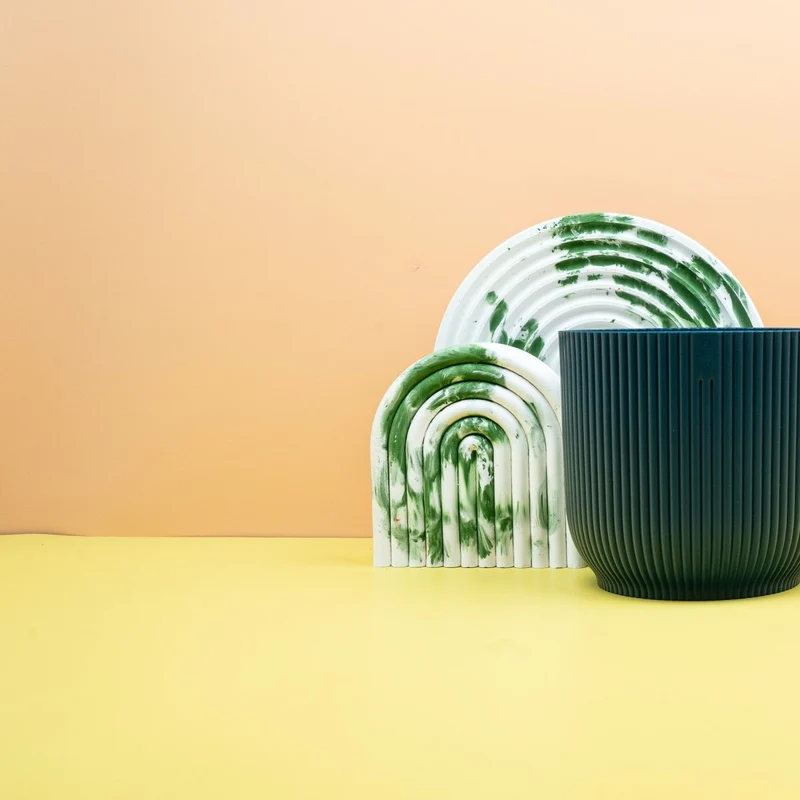 ÜBERTOPF ELHO VIBES FOLD RUND TIEFENBLAU