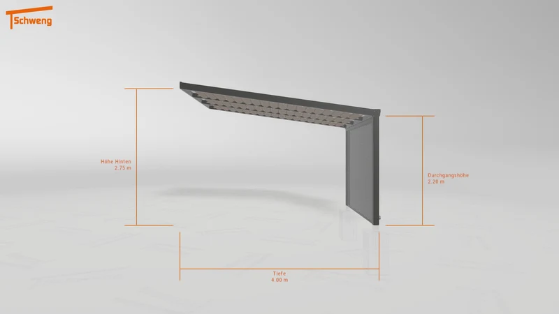 #DE Schweng Terrassenüberdachung S400 (ID 2qb92j)