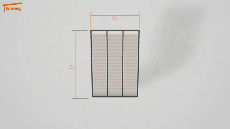 #DE Schweng Terrassenüberdachung S400 (ID 2qb92j)