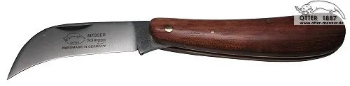 OTTER 104 Gärtnerhippe, zweiseitiger Schliff