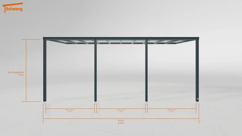 #DE Schweng Pultdachcarport S350 (ID 33jvv5) #MTG