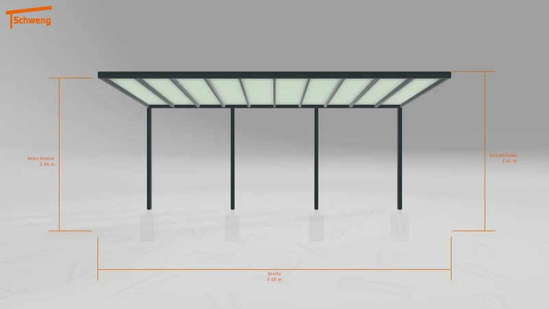 #DE Schweng Pultdachcarport S350 (ID 33jvv5) #MTG