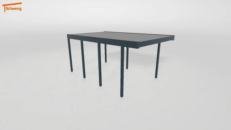 #DE Schweng Flachdachcarport C600 (ID v473kj) #MTG
