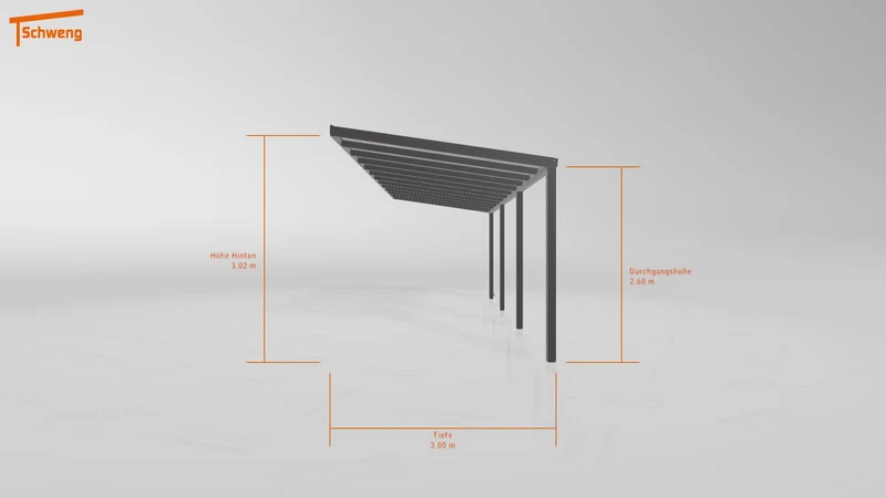 #DE Schweng Terrassenüberdachung S350 (ID g754gn)