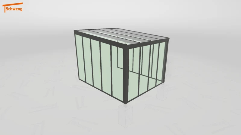 #DE Schweng Terrassenüberdachung S350 (ID v478ry)