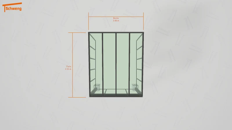 #DE Schweng Terrassenüberdachung S350 (ID v478ry)
