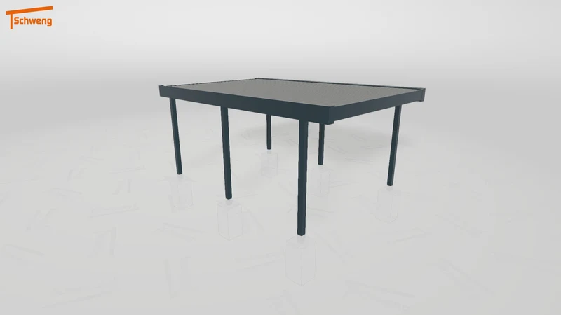 #DE Schweng Flachdachcarport C600 (ID rjnq3d) #MTG