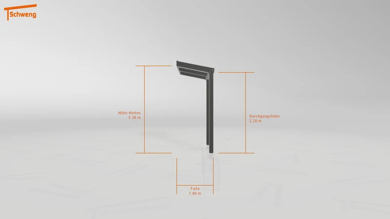 #DE Schweng Terrassenüberdachung S350 (ID 77b895)